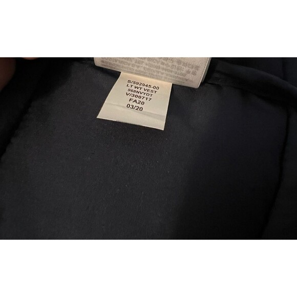 Gap Kids Youth Girl Navy Metallic Polka-Dot Lightweight Puffer Vest   XL 12  NWT - Picture 10 of 11